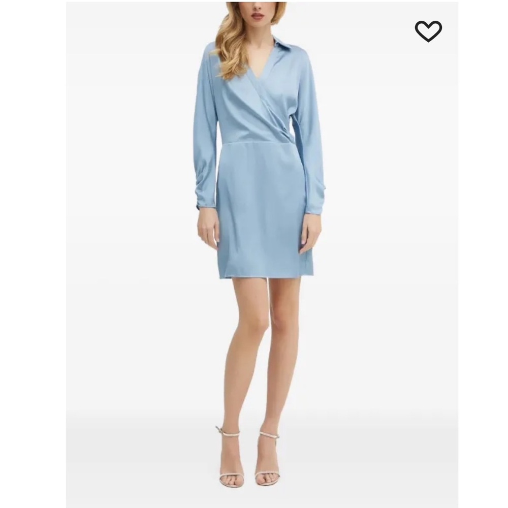 New Guess Women's Light Blue Dress Size Medium